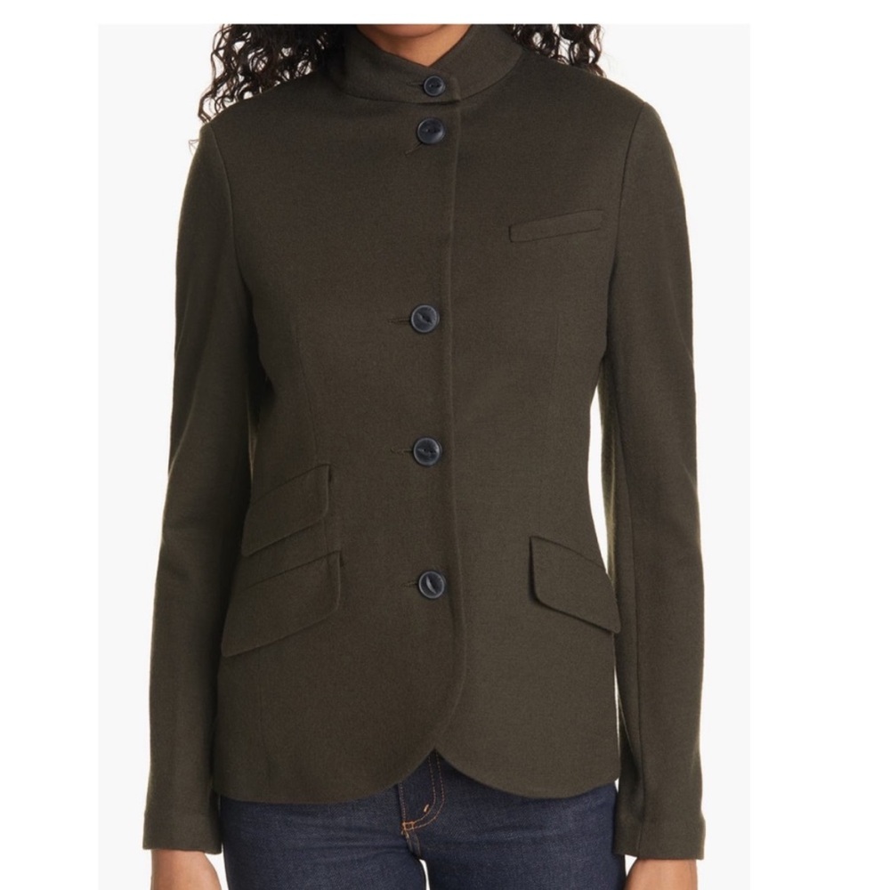 NWOT Rag and Bone wool blazer is size 0